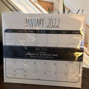 Rae Dunn 2022 Magnetic Calendar